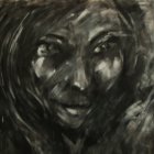 Lyn II, acrylique sur toile 120 x 120